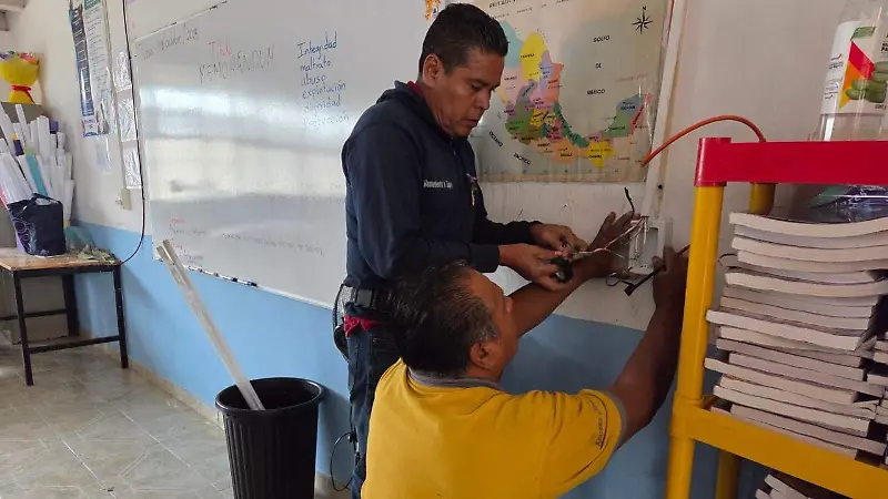 Además se realizaron con este programa trabajos de mantenimiento eléctrico.